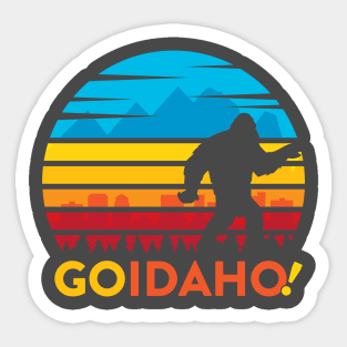Go Idaho Classic Tee Sticker